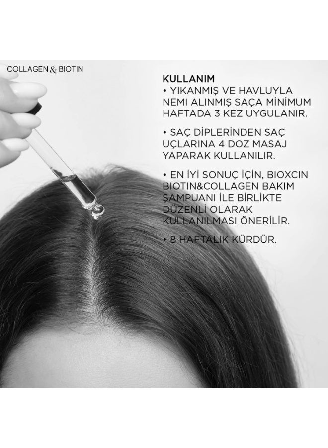 Bioxcin Collagen Biotin Extra Volume Anti-Hair Loss Serum 100ml - Image 2